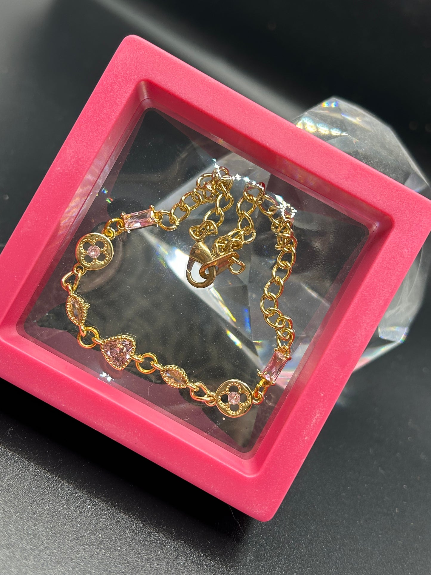 Pink bracelet