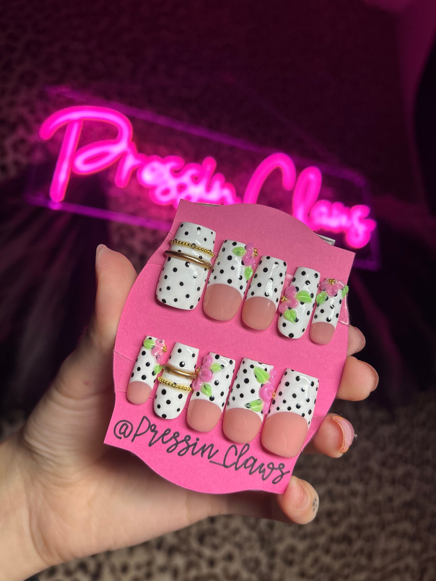 🌸🤍 Polka dot Princess