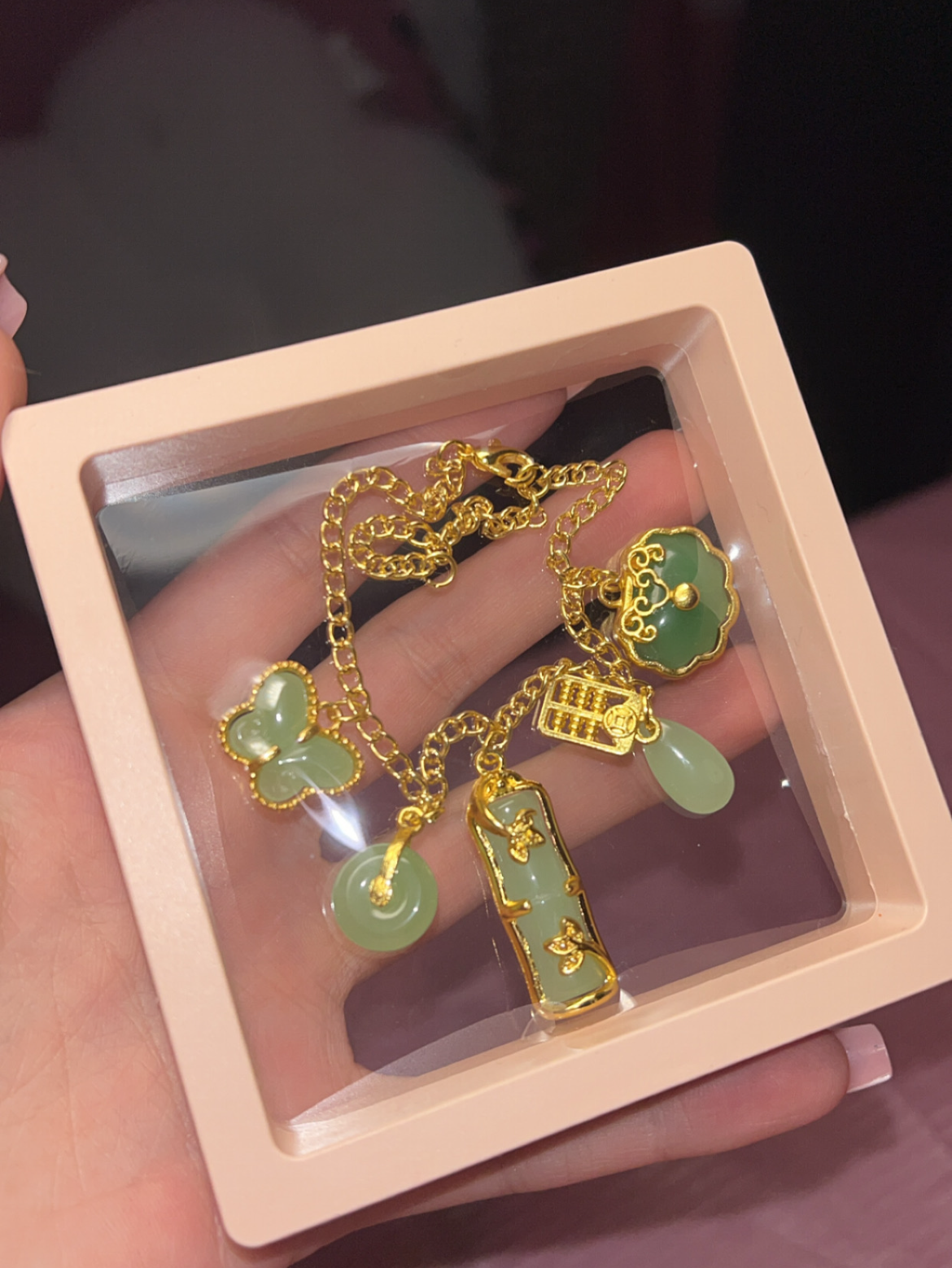 Z| Jade bracelet